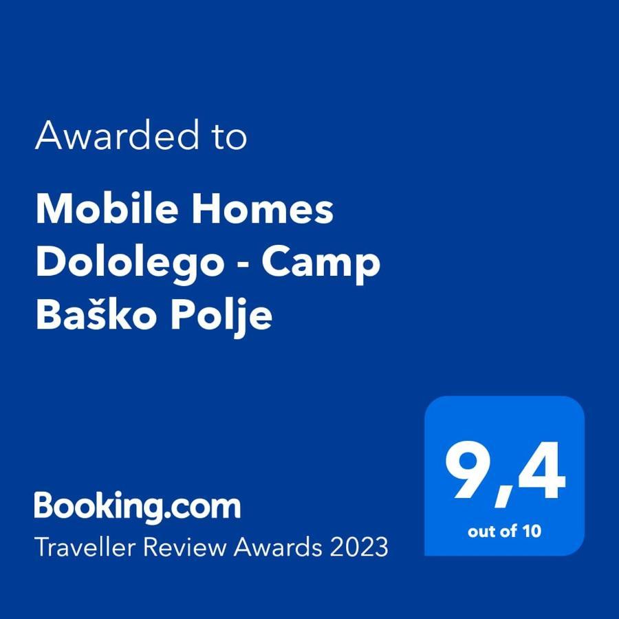 Mobile Homes Dololego - Camp Basko Polje Baška Voda Zewnętrze zdjęcie